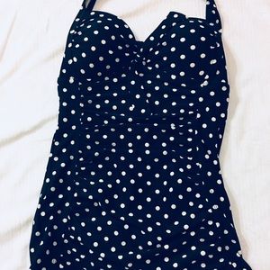 Polka dot retro style suit - Modcloth style
